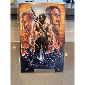BRZRKR #1 1:50 Brooks Virgin Variant Boom! Studios 2021 Keanu Reeves Rare